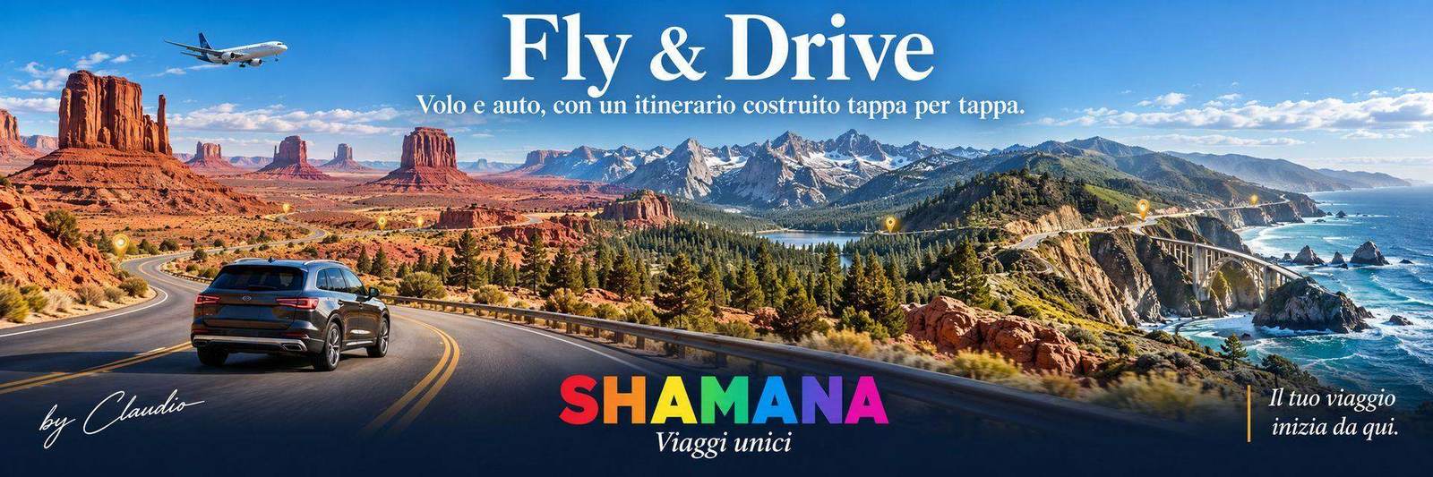 Fly & Drive – Shamana Viaggi unici