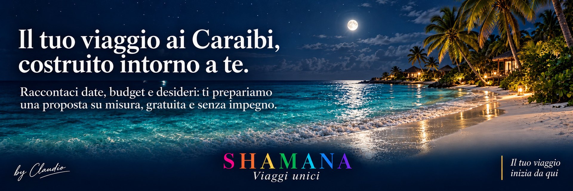 Il tuo viaggio ai Caraibi, costruito intorno a te – Shamana Viaggi unici