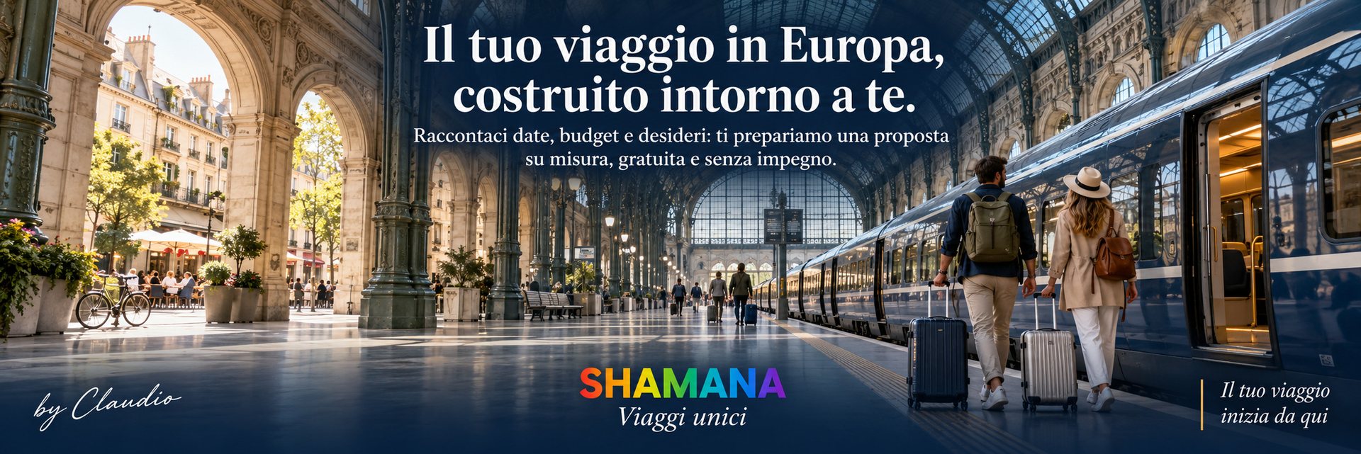 Il tuo viaggio in Europa, costruito intorno a te – Shamana Viaggi unici