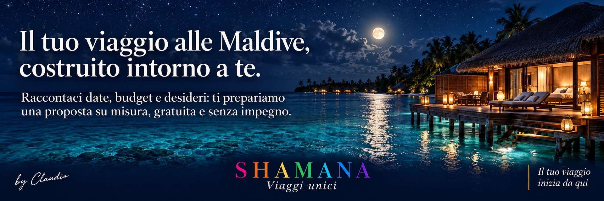 Il tuo viaggio alle Maldive, costruito intorno a te – Shamana Viaggi unici