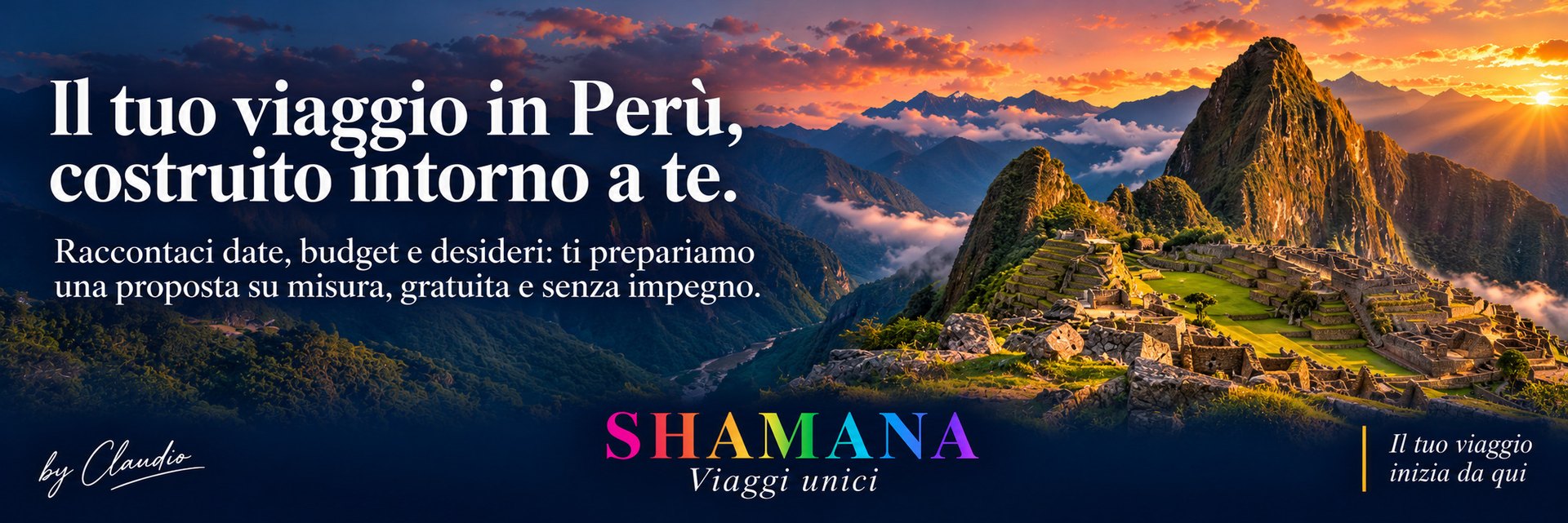 Il tuo viaggio in Perù, costruito intorno a te – Shamana Viaggi unici