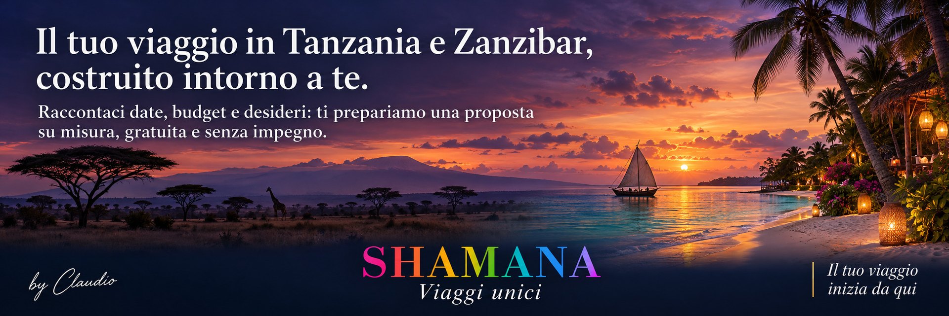 Il tuo viaggio in Tanzania e Zanzibar, costruito intorno a te – Shamana Viaggi unici