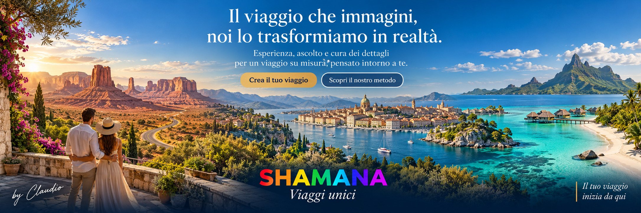 Il viaggio che immagini, noi lo trasformiamo in realtà – Shamana Viaggi unici
