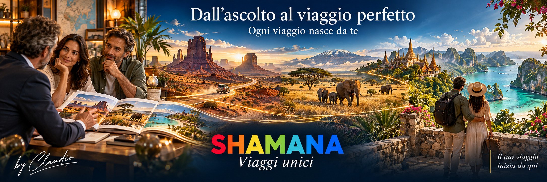 Dall’ascolto al viaggio perfetto – Shamana Viaggi unici