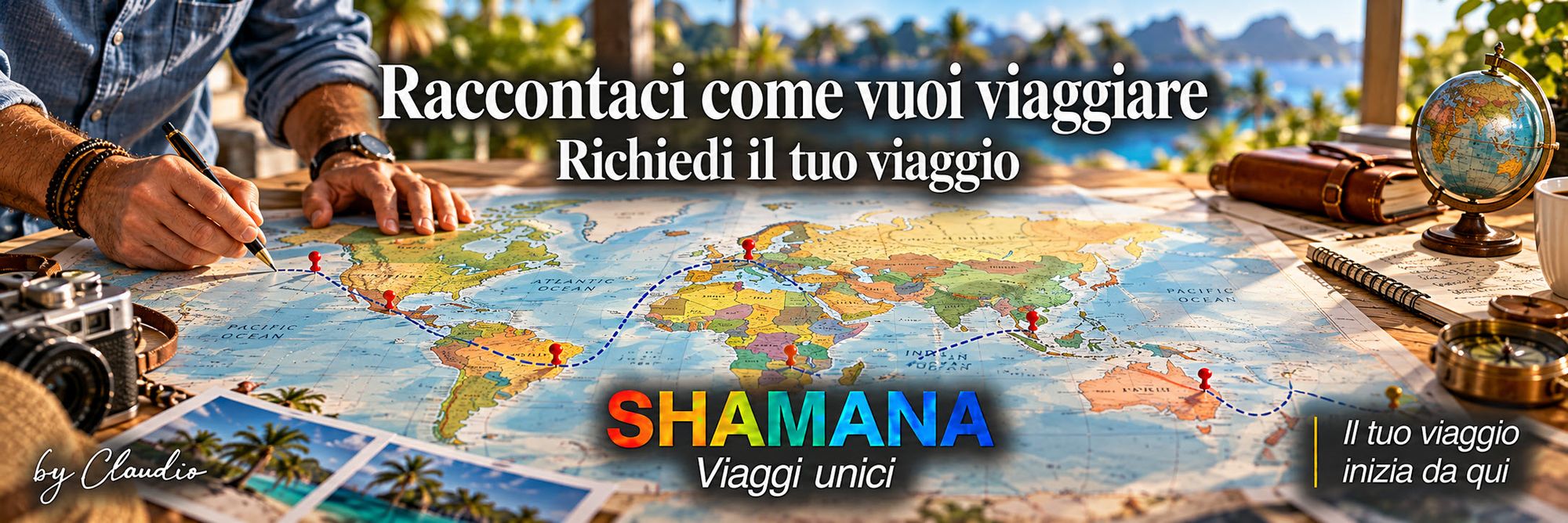 Raccontaci come vuoi viaggiare – Crea il tuo viaggio